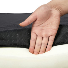 Khaki Memory Foam Pet Bed